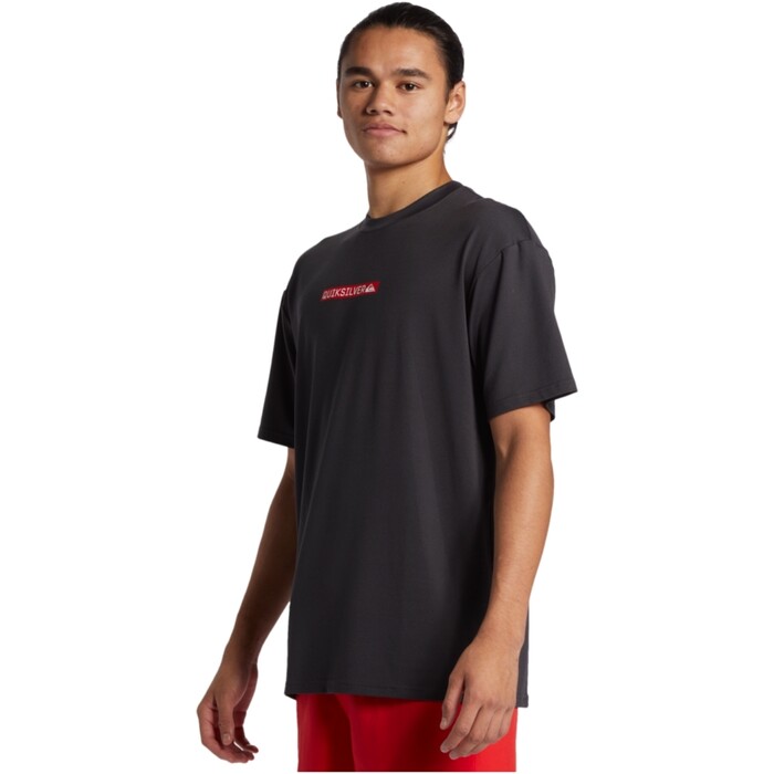 Quiksilver Hombres 2024 DNA Clicker Logo Camiseta De Surf AQYWR03187 - Tarmac